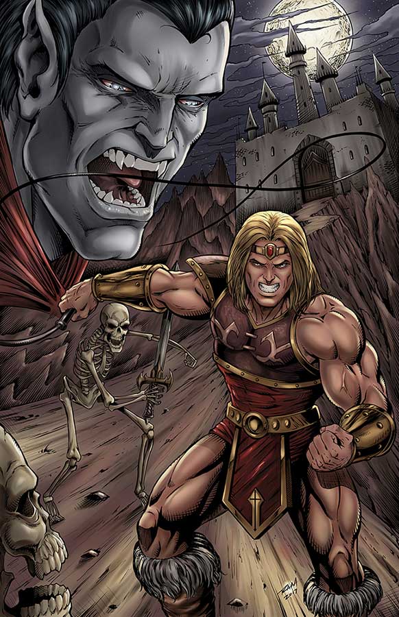 Castlevania Fan Art by Robert A. Marzullo - Comic Style