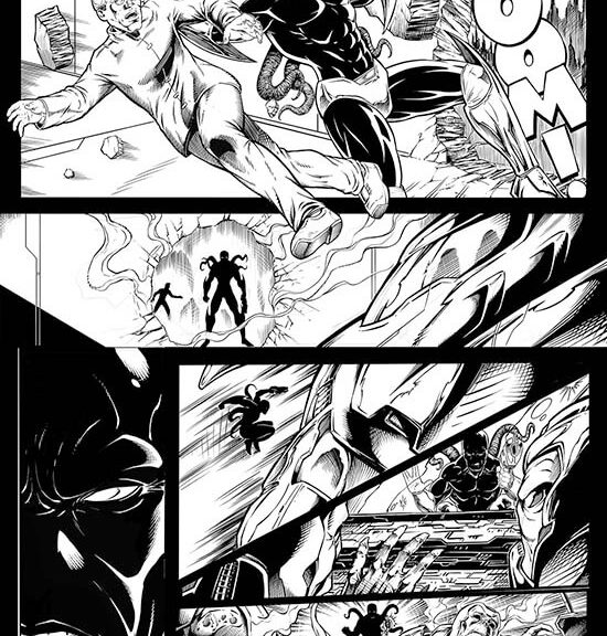 Blackstone Eternal Comic Book Artwork by Robert A. Marzullo